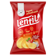 Chipsy z czerwonej soczewicy o smaku pesto rosso BEZGL. BIO 85 g