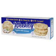 Kruche ciasteczka kokosowe B/C 120g