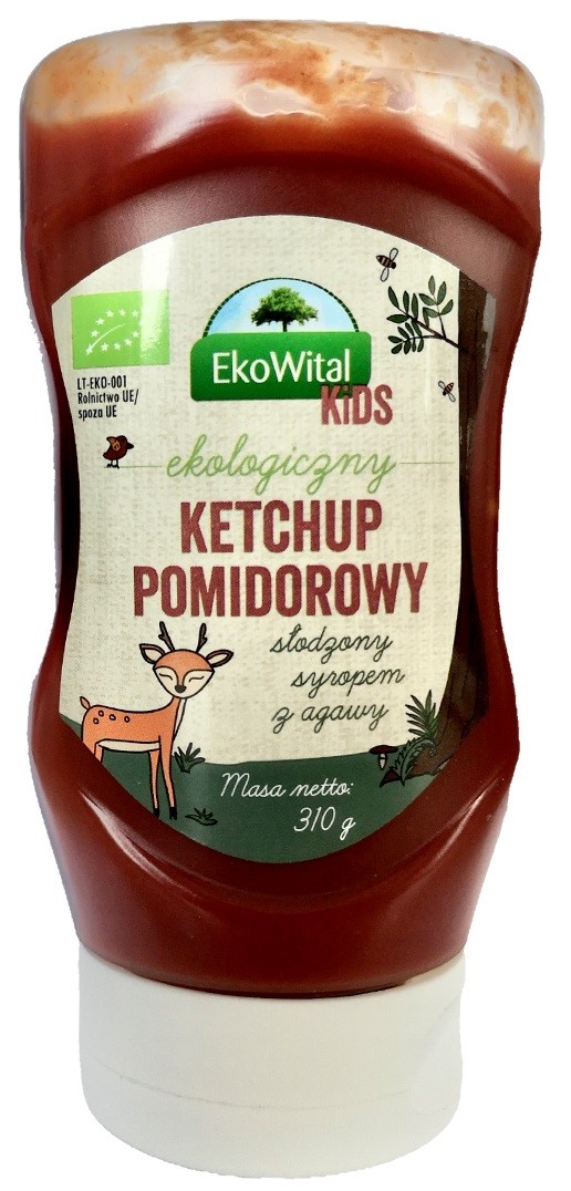 Ketchup dla dzieci BIO 310 g