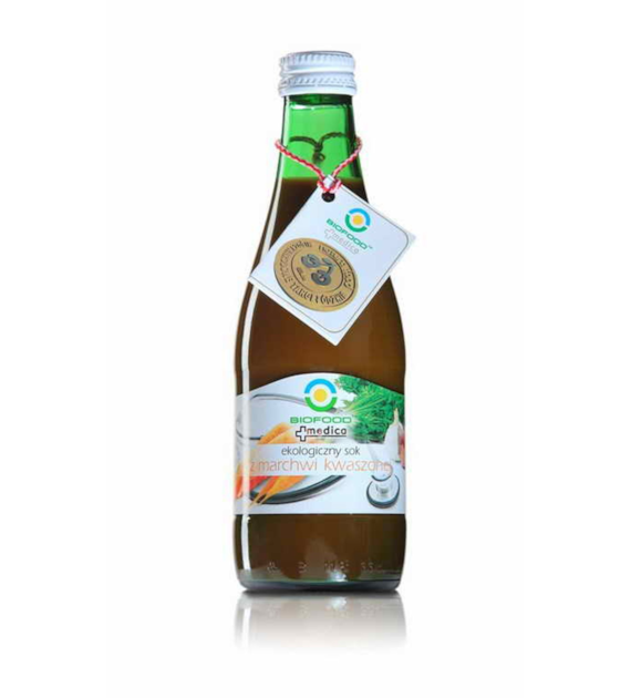 Sok z marchwi kiszonej BIO 300 ml