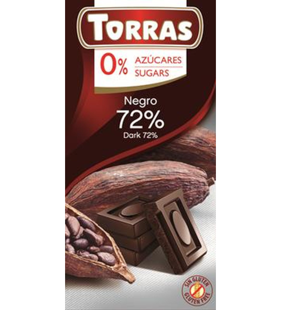 Czekolada gorzka 100 g Stevia