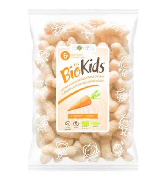 Chrupki kukurydziane z marchwią BEZGL. BIO 55 g