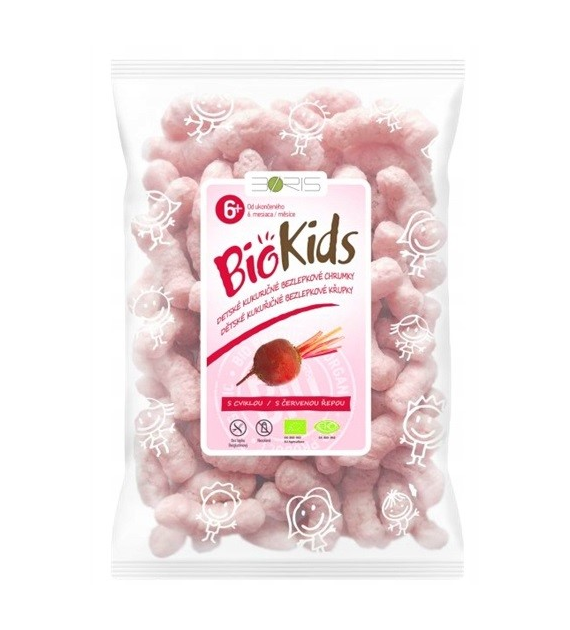 Chrupki kukurydziane z burakiem BEZGL. BIO 55 g