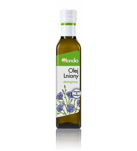 Olej lniany 250 ml BIO Olandia