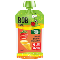 Smoothie banan-truskawka bez dodatku cukru 120g