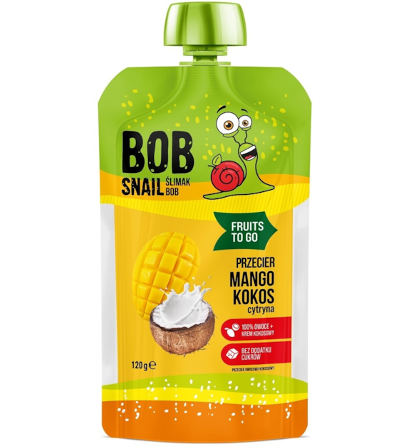 Smoothie mango-kokos-cytryna bez dodatku cukru 120g