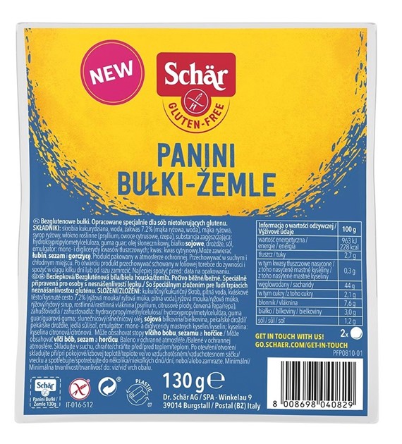 Bułki BEZGL. 130 g