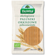 Paluszki orkiszowe pełnoziarniste BIO 50 g