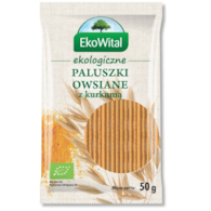 Paluszki owsiane pełnoziarniste z kurkumą BIO 50 g
