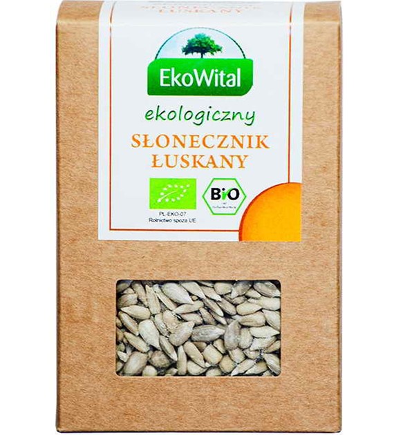 Słonecznik łuskany BIO 180 g