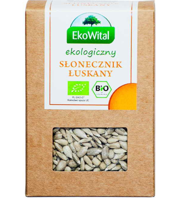 Słonecznik łuskany BIO 180 g
