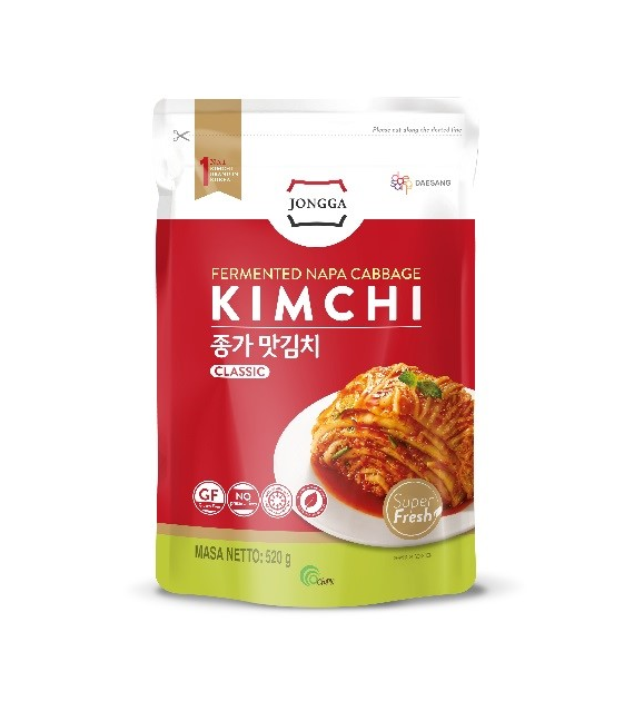Kimchi classic JONGGA 520g ( DOYPACK)