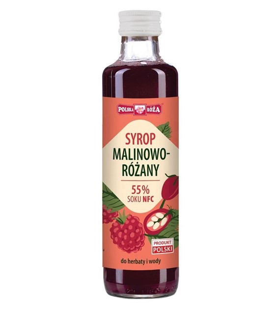 Syrop malinowo-różany 250 ml