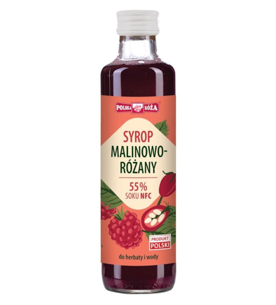 Syrop malinowo-różany 250 ml
