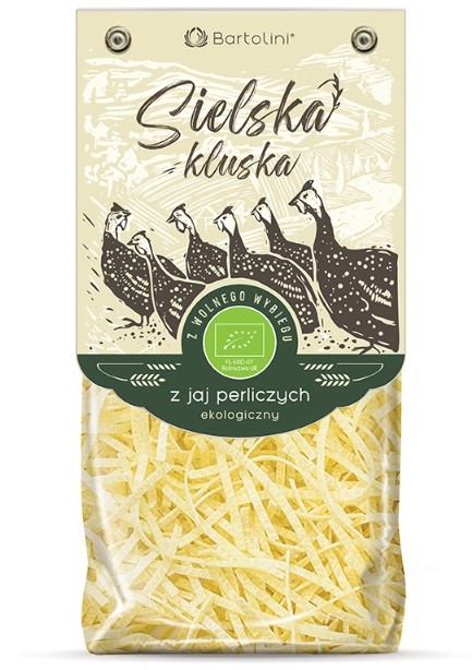 Sielska Kluska z jaj perliczych krajanka BIO 250g