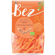 Makaron z czerwonej soczewicy penne BEZGL. BIO 250g