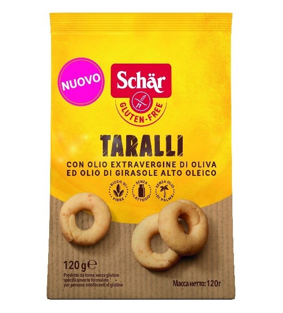 Taralli- przekąska z oliwą z oliwek BEZGL. 120 g