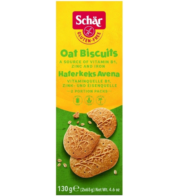 Oat biscuits- ciastka owsiane BEZGL. 130 g