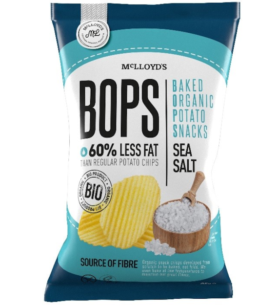 Chipsy ziemniaczane pieczone z solą morską BEZGL. BIO 85 g