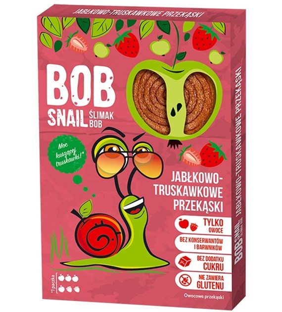Przekąska jabłko - truskawka 60g