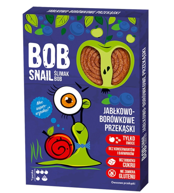Przekąska jabłko - borówka 60g