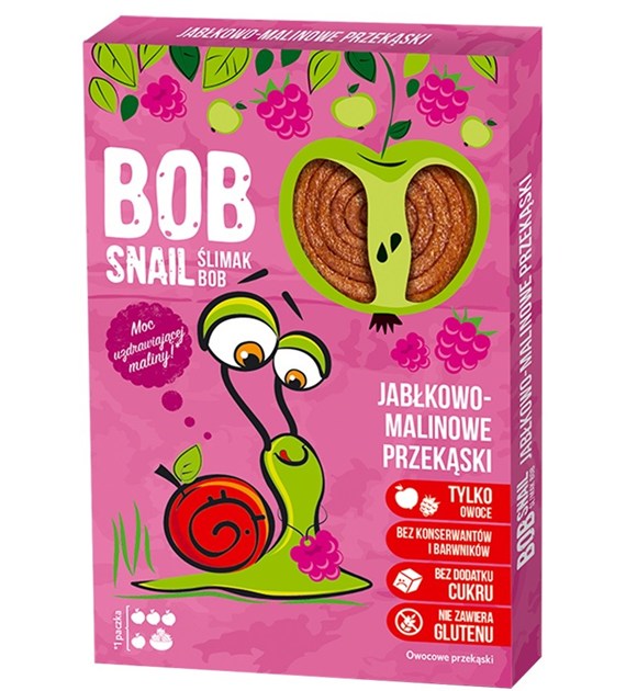Przekąska jabłko - malina 60g