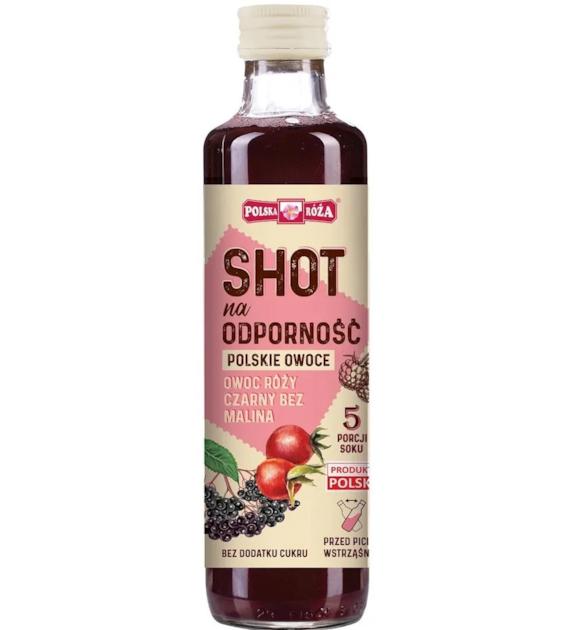 SHOT na odporność  polskie owoce  250 ml