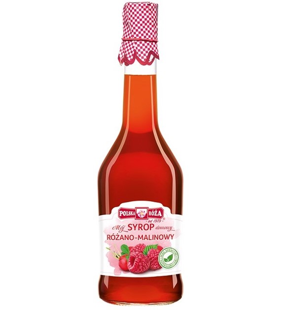 Syrop różano-malinowy 500 ml