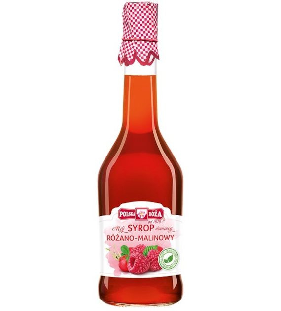 Syrop różano-malinowy 500 ml