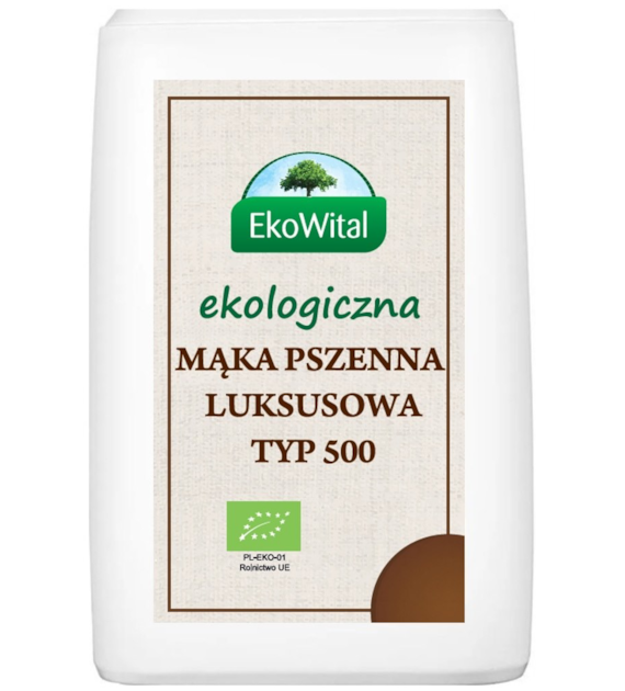 Mąka pszenna typ 500 BIO 1 kg