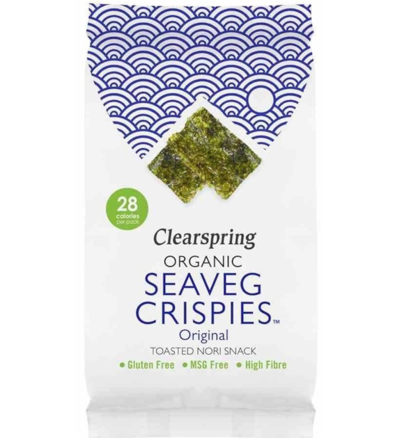 Chipsy z alg morskich nauralne Seaveg BEZGL. BIO 4 g