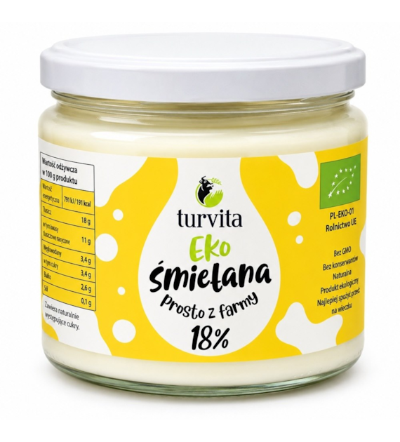 Śmietana 18% BIO 250 g