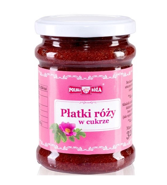 Płatki róży w cukrze 320 g