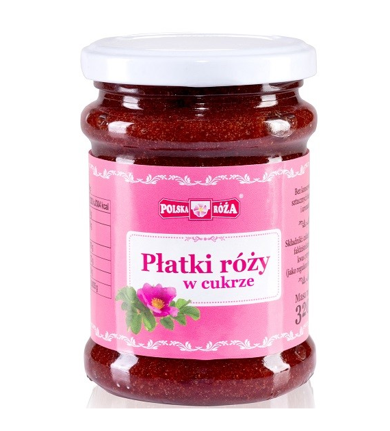 Płatki róży w cukrze 320 g