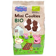 Mini ciastka kakaowe dla dzieci Świnka Peppa BIO 100 g