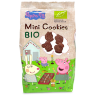 Mini ciastka kakaowe dla dzieci Świnka Peppa BIO 100 g