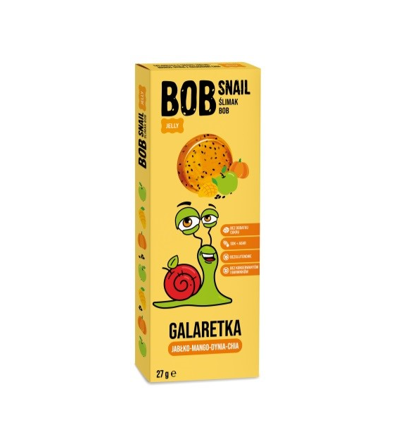 Przekąska galaretka jabłko mango dynia chia 27g