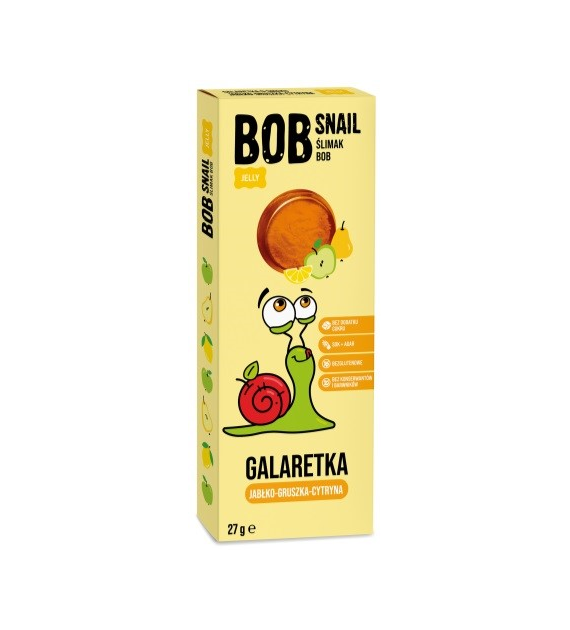 Przekąska galaretka jabłko gruszka cytryna 27g