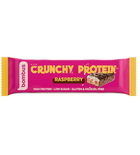 Baton Crunchy Protein malinowy BEZGL. 50 g