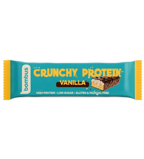 Baton Crunchy Protein waniliowy BEZGL. 50 g