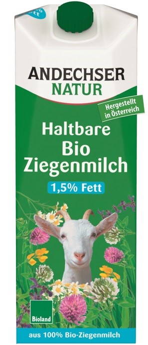 Mleko kozie 1,5% tł. BIO 1 l