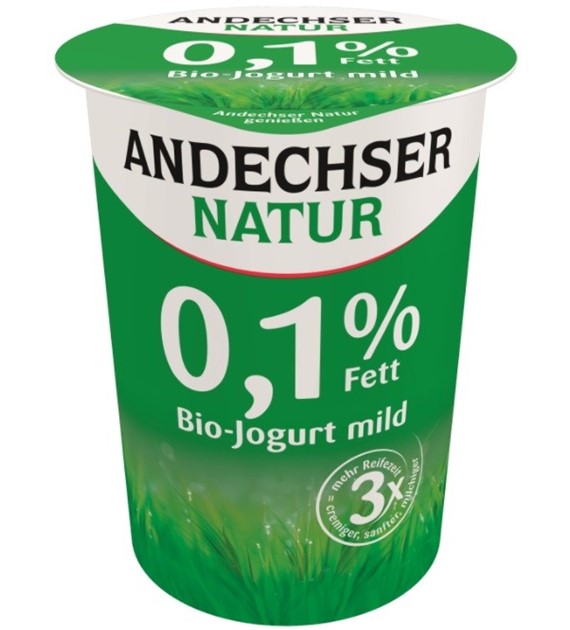 Jogurt naturalny 0,1% tł. BIO 500 g