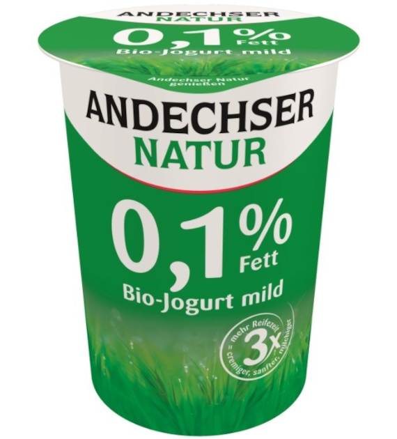 Jogurt naturalny 0,1% tł. BIO 500 g