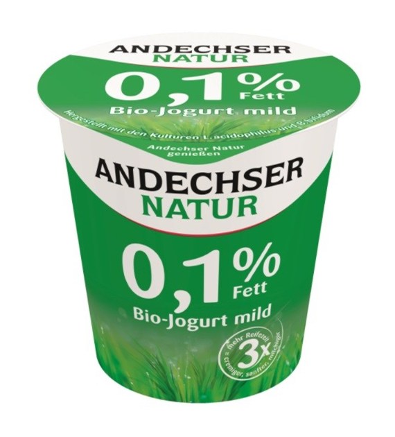 Jogurt naturalny 0,1% tł. BIO 150 g