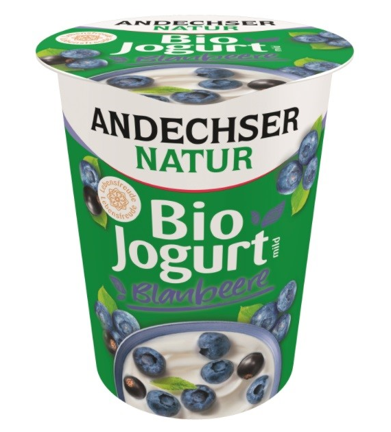 Jogurt borówkowy 3,8% tł. BIO 400 g