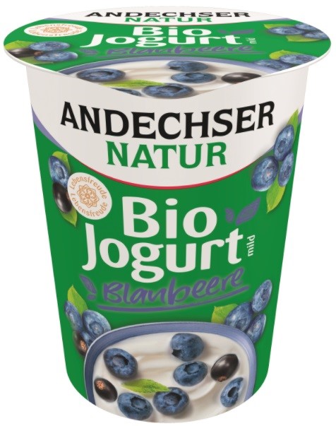 Jogurt borówkowy 3,8% tł. BIO 400 g