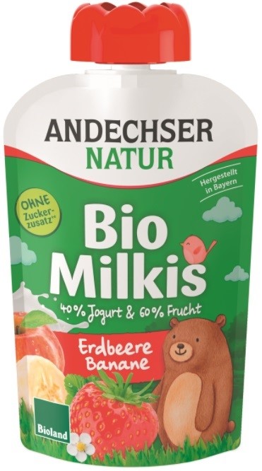 Deser jogurtowy truskawka-banan BIO 100 g