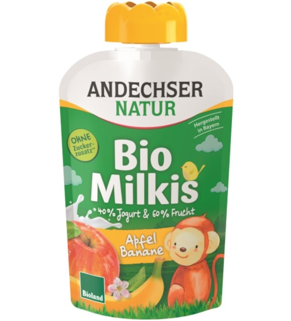 Deser jogurtowy jabłko-banan BIO 100 g