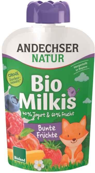 Deser jogurtowy wieloowocowy BIO 100 g