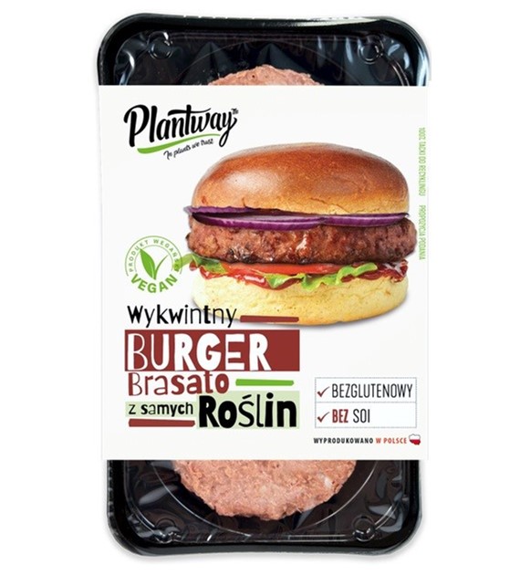 Roślinne Burgery Brasato 2x100 g